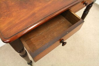Antique Victorian Mahogany Side Table