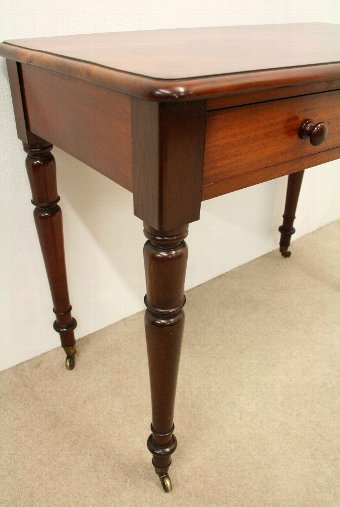 Antique Victorian Mahogany Side Table