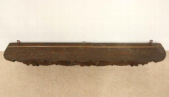 Antique Carved Oak Coat Rack/Hall Rack