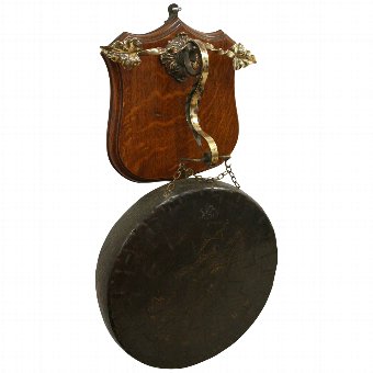 Burmese Bronze Wall Gong
