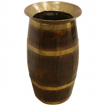Victorian Oak Stick Stand