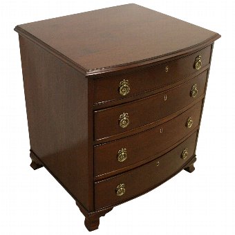 George II Style Mahogany Chest of Drawers