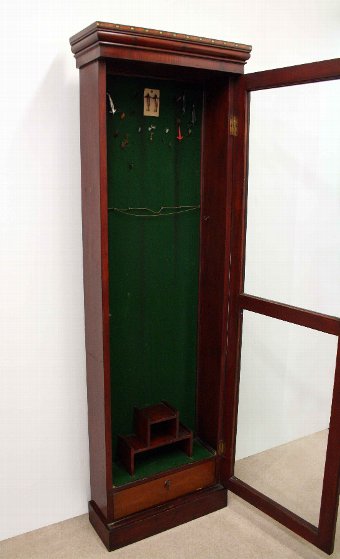 Antique Late Victorian Fishing Cabinet