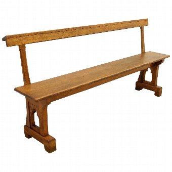 Oak Bench/Pew