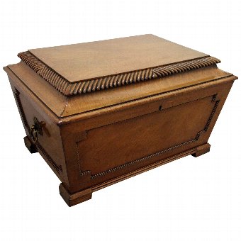 George IV Mahogany Sarcophagus Wine Cooler