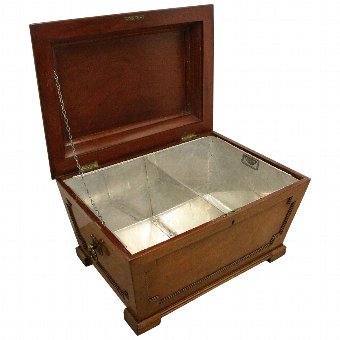 Antique George IV Mahogany Sarcophagus Wine Cooler
