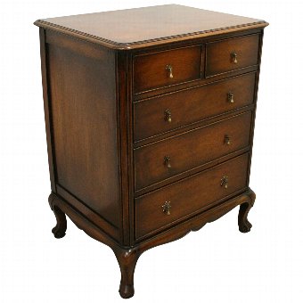 George II Style Walnut Chest of Drawers