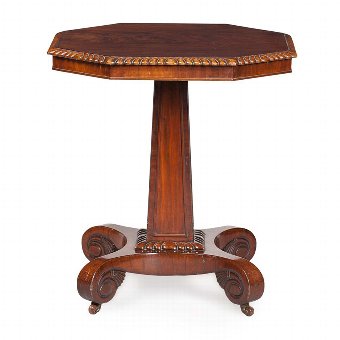 William IV Mahogany Occasional Table