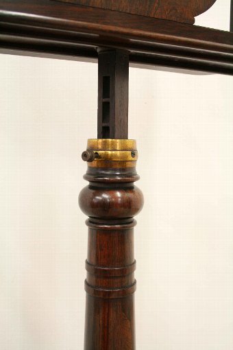 Antique William IV Rosewood Duet Music Stand