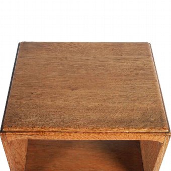 Antique Limed Oak Book Stand