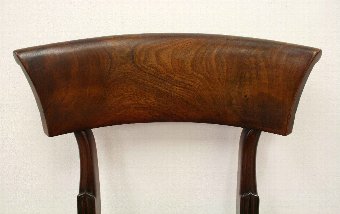 Antique Set of 6 William IV Mahogany Dining Chairs
