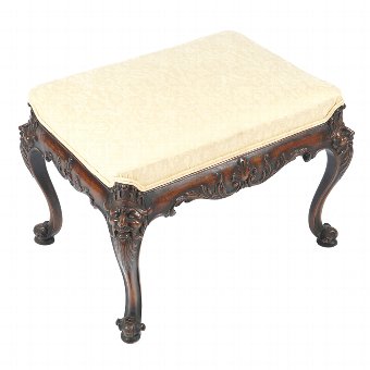 Irish Mahogany Stool