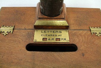Antique Victorian Military Interest Post Box