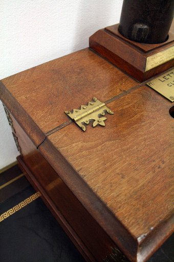 Antique Victorian Military Interest Post Box