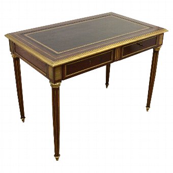 Louis-Philippe French Mahogany Writing Table