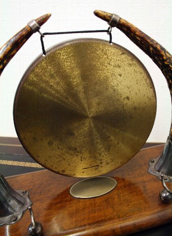 Antique Victorian Tabletop Dinner Gong