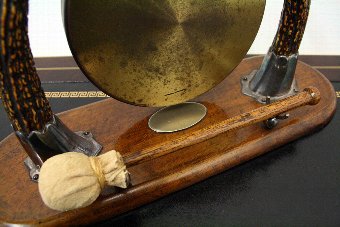 Antique Victorian Tabletop Dinner Gong