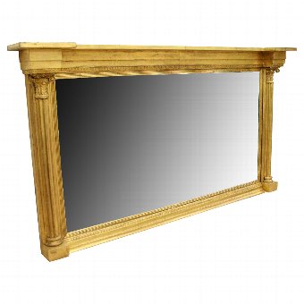 George IV Gilt Overmantel Mirror