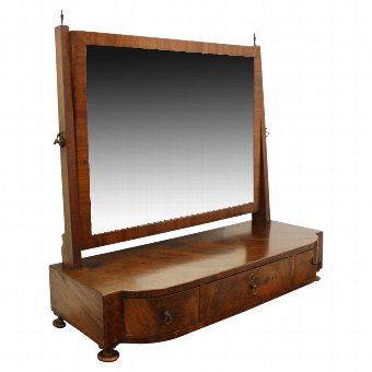 George IV Mahogany Toilet Mirror