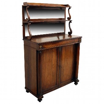 Regency Rosewood Two Door Chiffonier