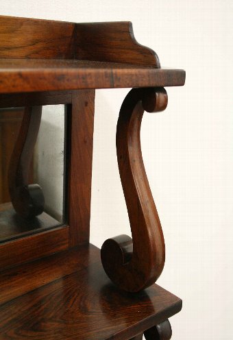 Antique Regency Rosewood Two Door Chiffonier