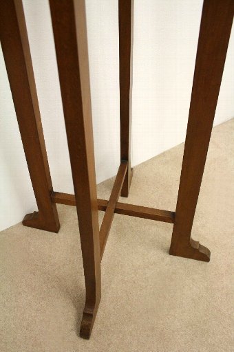 Antique Art Nouveau Mahogany Hall Stand