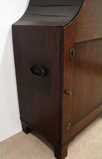 Antique George III Oak Ballot Box