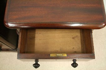 Antique Pair of Victorian Mahogany Bedside Lockers