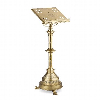 Late Victorian Brass Lectern