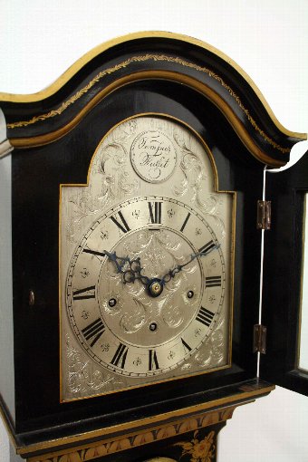 Antique Chinoiserie Longcase Clock