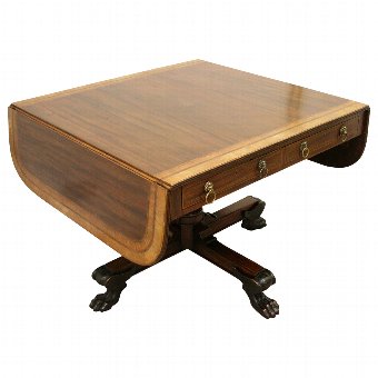 George III Mahogany Sofa Table