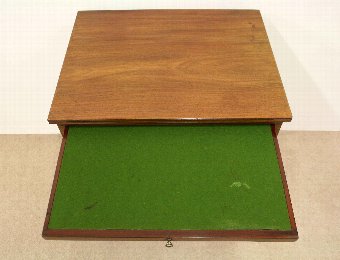 Antique George IV Mahogany Writing Table/Work Box