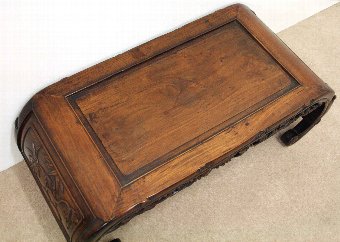 Antique Chinese Carved Rosewood Kang Table