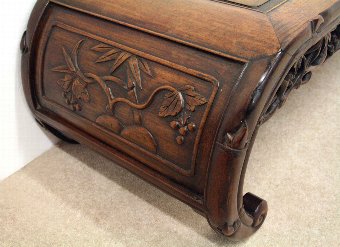 Antique Chinese Carved Rosewood Kang Table