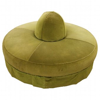 Large Victorian Circular Conversation Sofa