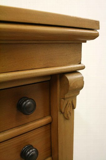 Antique Pine Wellington Chest