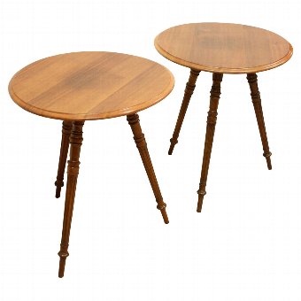 Pair of Gypsy Style Occasional Tables