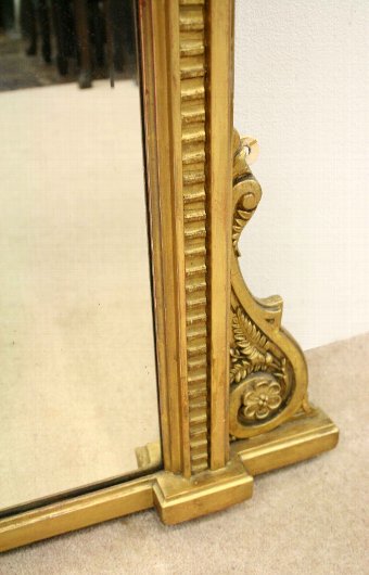 Antique Georgian Style Giltwood Mirror