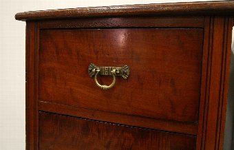 Antique Pair of Late Victorian Mahogany Bedside Chests