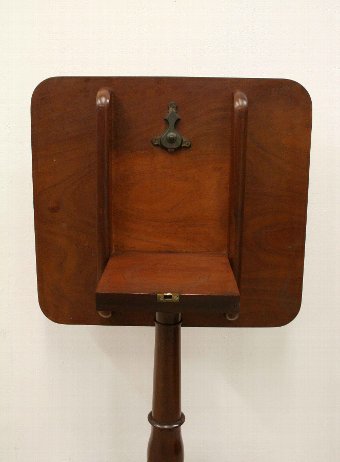 Antique Late George IV Mahogany Snap Top Occasional Table