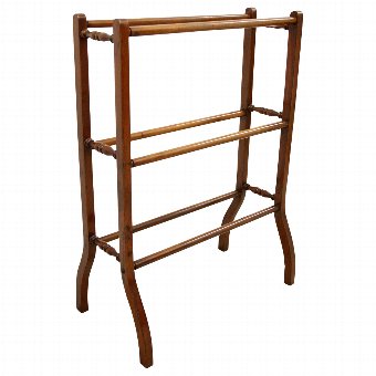 Mahogany Towel Rail