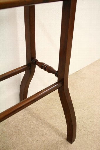 Antique Mahogany Towel Rail