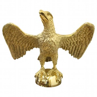 Cast Brass Tabletop Eagle Lectern