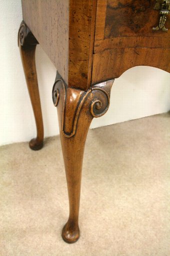 Antique George II Style Burr Walnut Lowboy