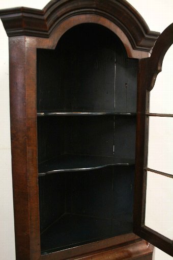 Antique George II Style Walnut Corner Cabinet