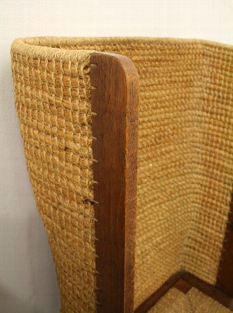 Antique Pair of Ladies and Gents Orkney Chairs