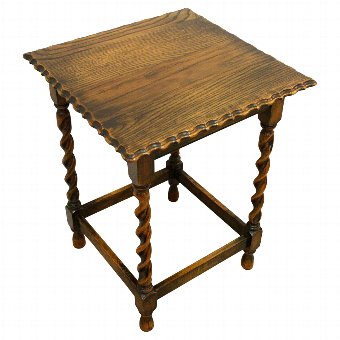 Neat Sized Oak Occasional Table