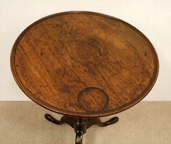Antique George III Provincial Snap Top Occasional Table