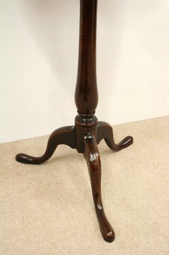 Antique George III Provincial Snap Top Occasional Table