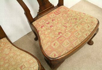 Antique Pair of Whytock & Reid Low Chairs
